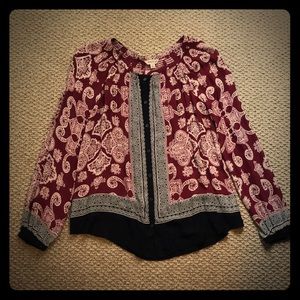 Lucky brand long-sleeve top.